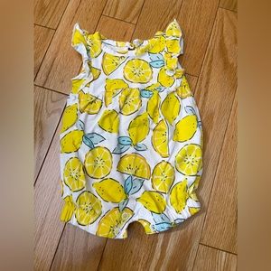 Lemon Print Romper from Just One You Made by Carter’s